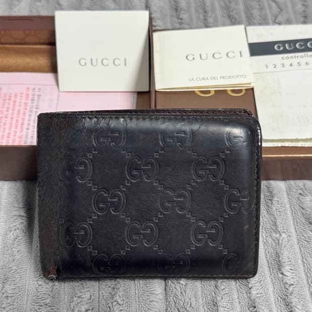 구찌 시마 GG 반지갑