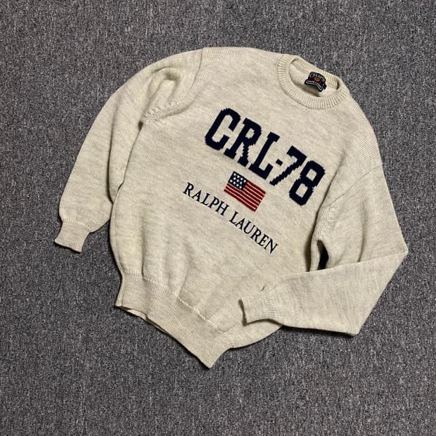 🌊Chaps Ralph lauren oatmeal knit