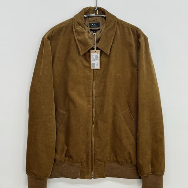 A.P.C. 질레스 코듀로이 자켓 브라운