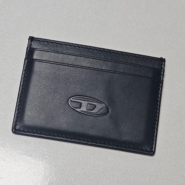 디젤 카드지갑 블랙 그린 투톤