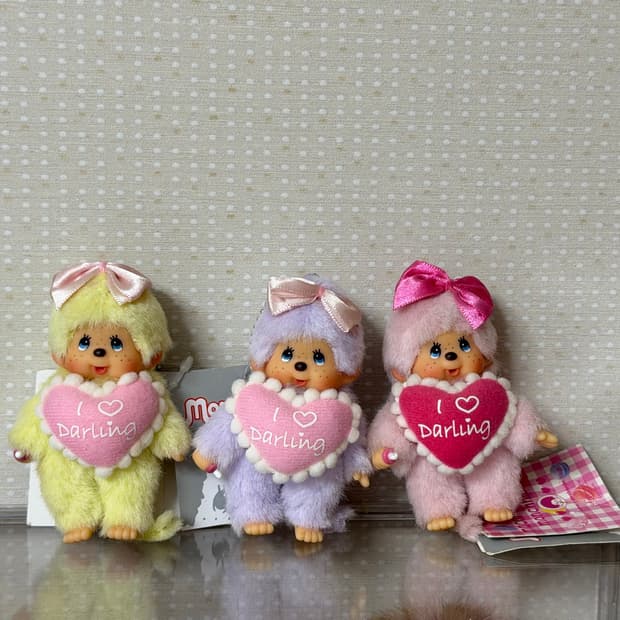 마카롱 몬치치 미니키링세트