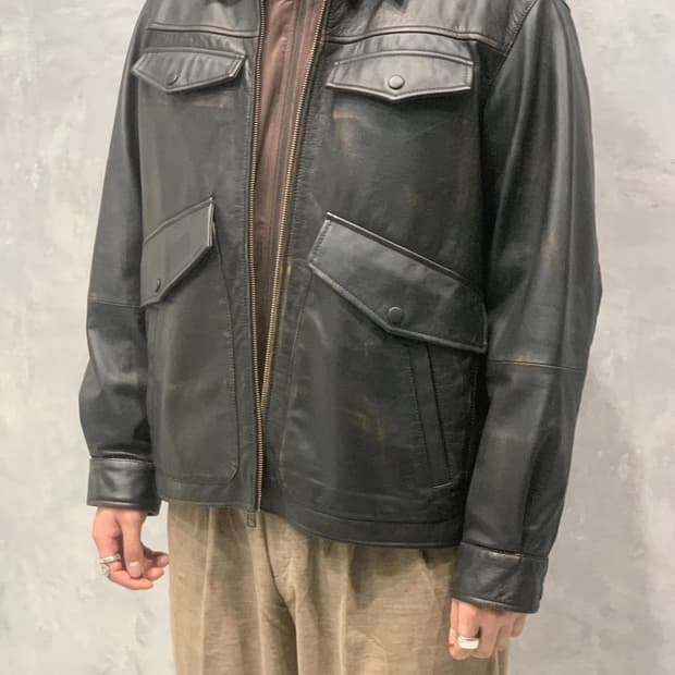 (2) ccu leather ccu레더 가죽자켓