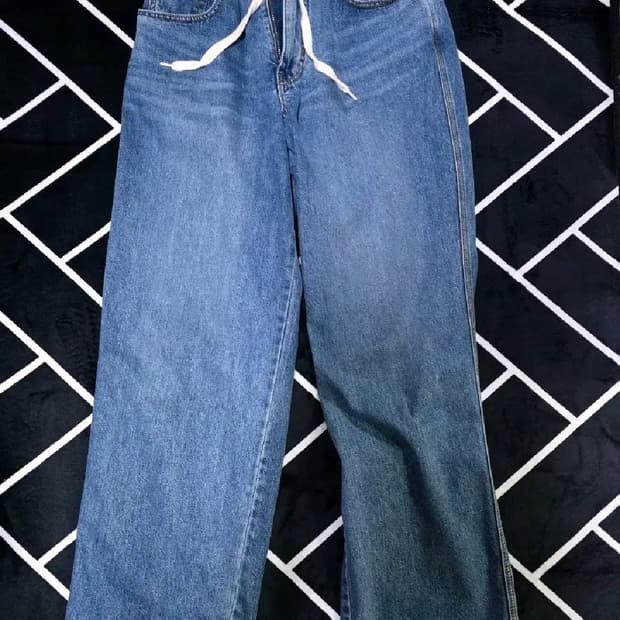 홀리선 NASCA 5포켓 루즈 데님팬츠 M 노멀 네이비