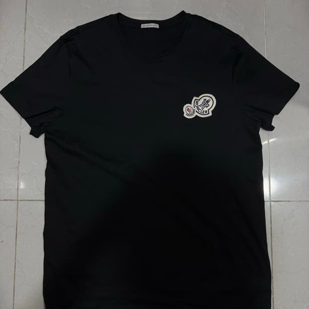 [당일출고,L사이즈] 몽클레어 더블와펜 반팔