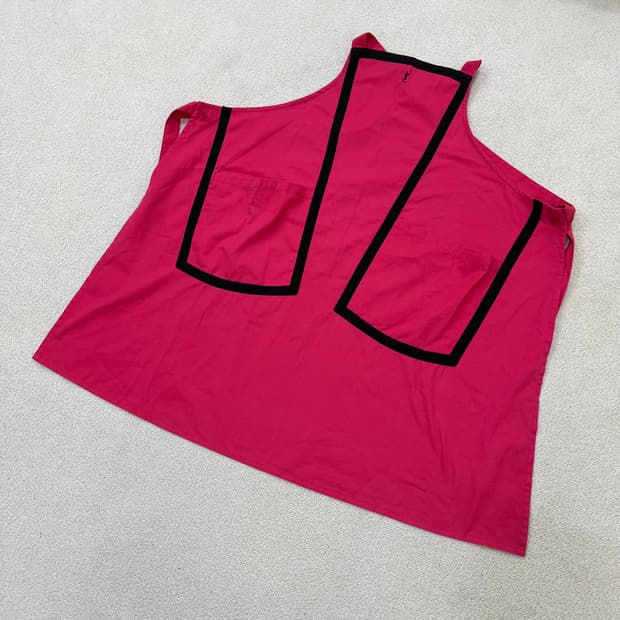 실측확인 입생로랑 앞치마 0415M