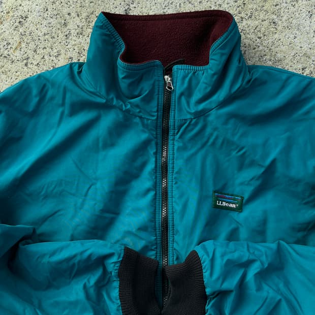 90s LL Bean 엘엘빈 웜업 자켓