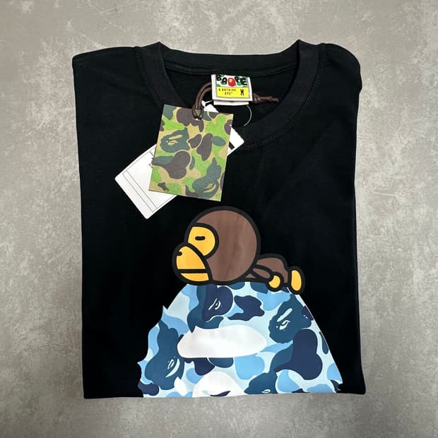 베이프 ABC 카모 마일로 빅 에이프 블랙