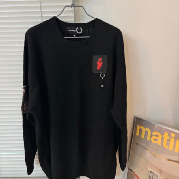 라프시몬스 프레드페리 니트