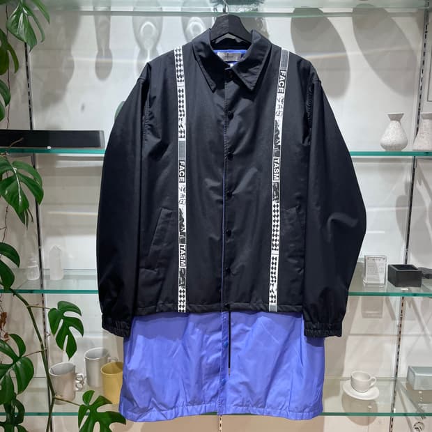 파세타즘 shell long coach jacket
