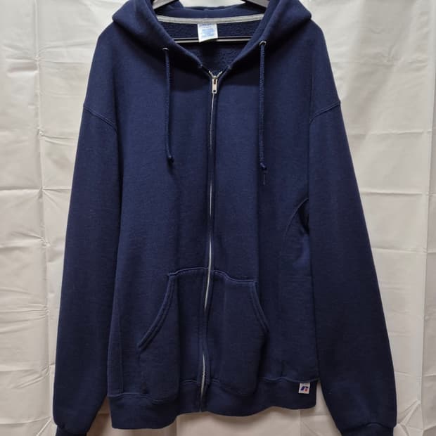 [L] 러셀애슬래틱 후드집업 네이비