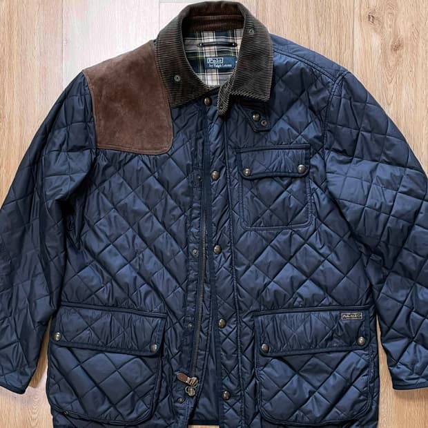 택포) 폴로랄프로렌 캠튼 퀼팅 (퀄팅) 자켓