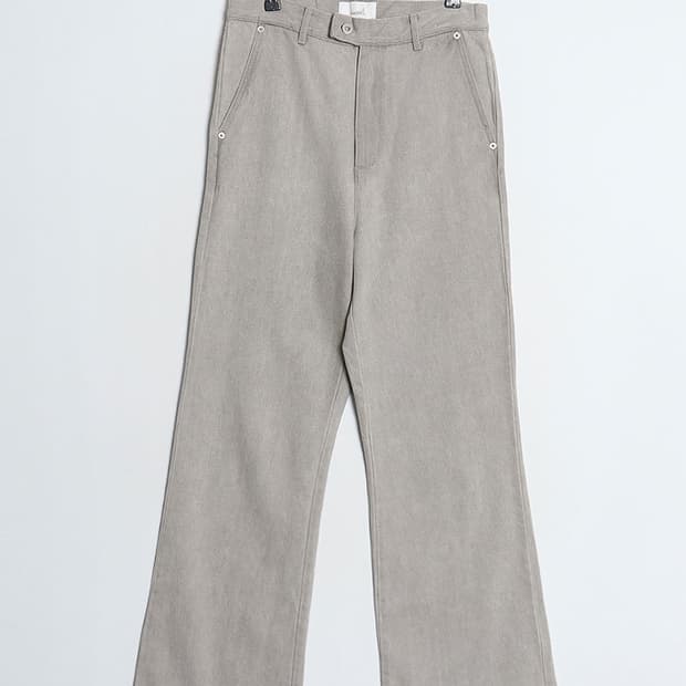 Soerte Wide Straight Flared Denim Pant 