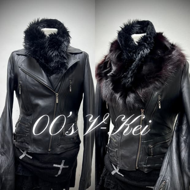  Robo Fox Fur Trimming SheepSkin Buckle 