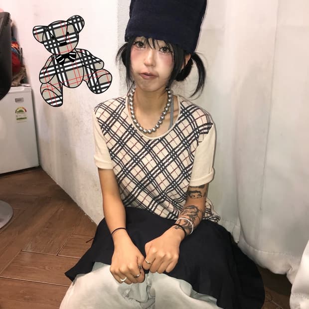 Burberry Nova Check Half Knit