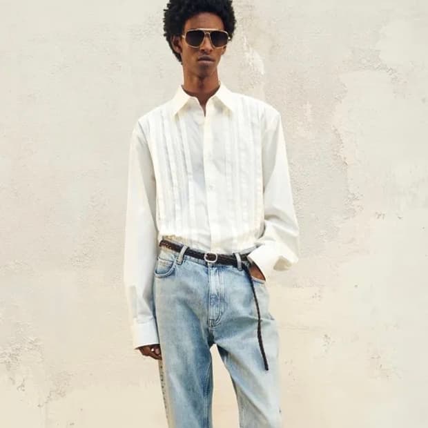 ZARA LIMITED EDITION 핀턱 디테일 셔츠