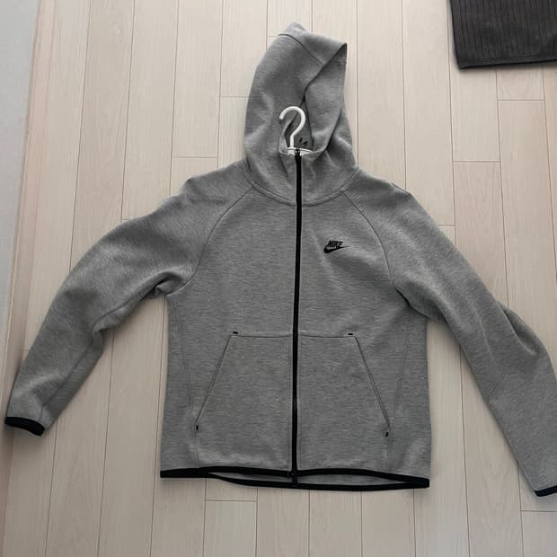 나이키 테크팩 집업 그레이 S