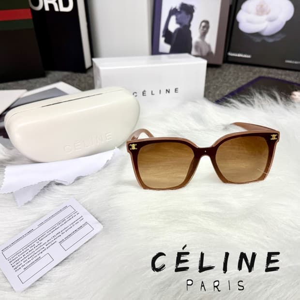 셀린느 트리옹페 이니셜 선글라스 브라운 (남여공용)