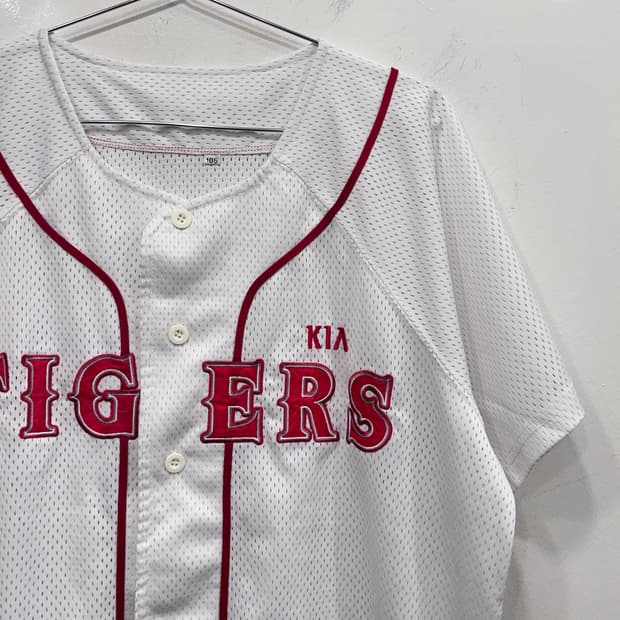 기아타이거즈 구형 팀로고 베이스볼 져지