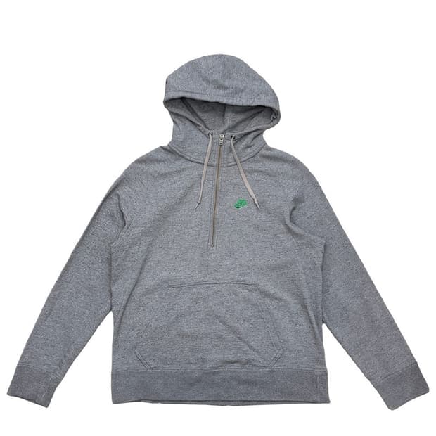 NIKE 올드스쿨 하프집업 후디 그레이 M