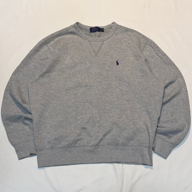 폴로 랄프로렌 맨투맨 스웻셔츠 그레이