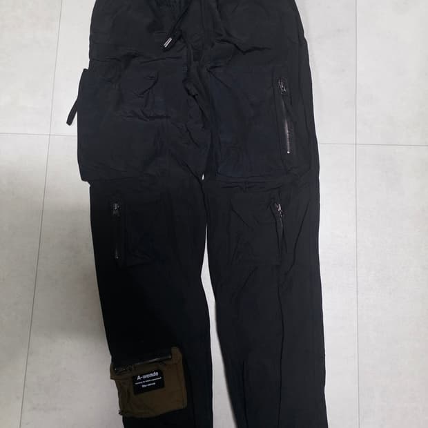 어웬드 A-wende 블랙 팬츠 바지 1사이즈