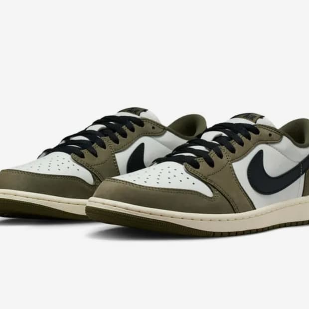 [290] 조던 1 레트로 로우 OG 미디움 올리브 앤 서밋 화이트
