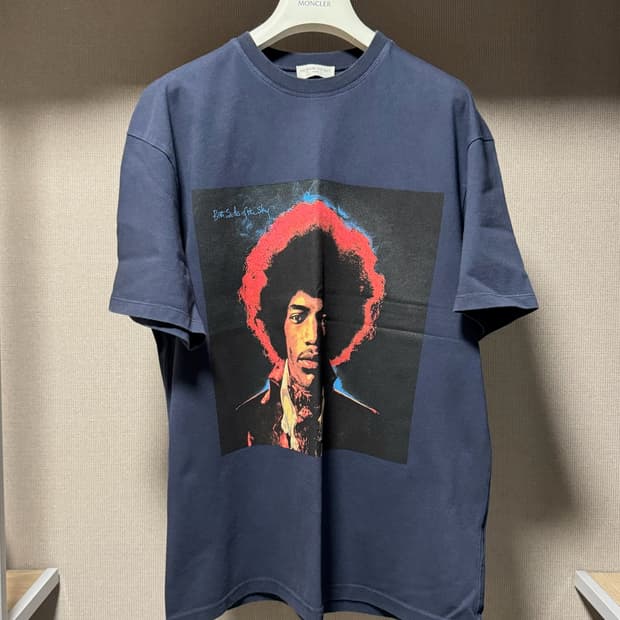 이놈어닛 프린트 반팔 티셔츠 네이비 S