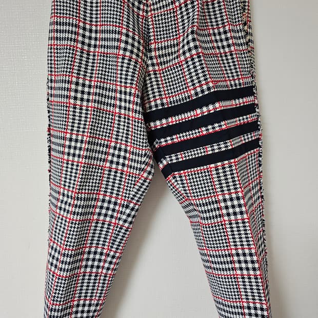 톰 브라운 4-바 체크 트라우저 팬츠(1/30/백화점정품