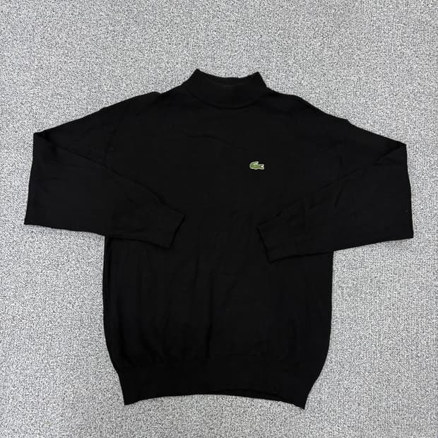 105 라코스테 목폴라 울 니트 크록패치 0312J