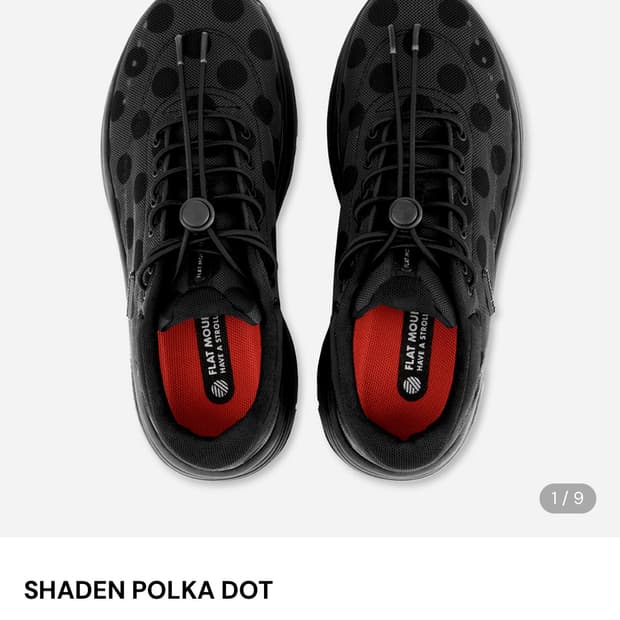 플랫마운틴 도트 운동화 230 (SHADEN POLKA DOT)