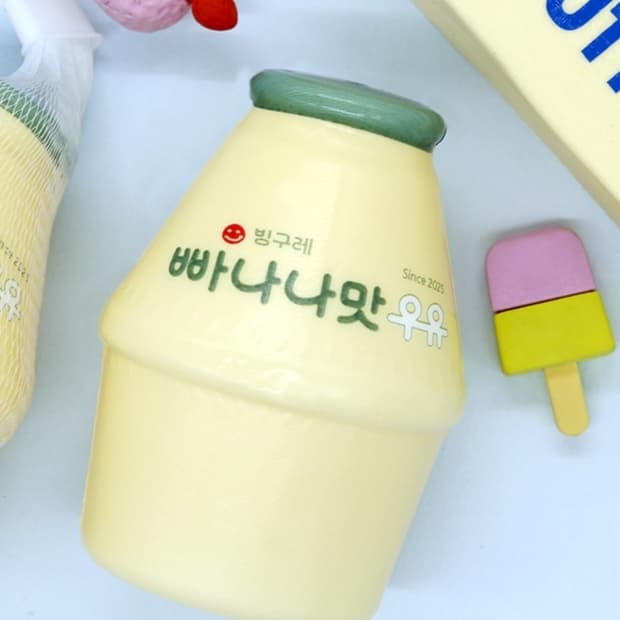 빠나나맛 우유 말랑이 스퀴시