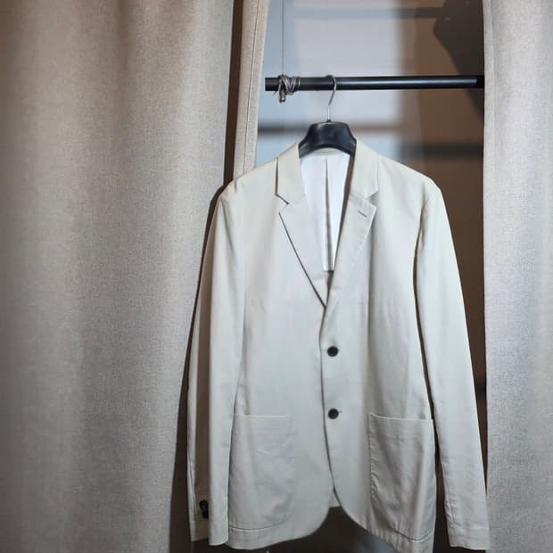 Magaret Howell baige 2button jacket