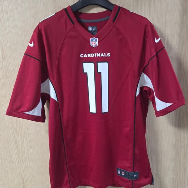 (착샷) 나이키 nfl 애리조나 카디널스 풋볼 져지 