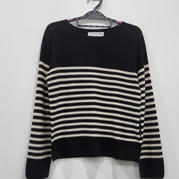 [S] 유니클로 이네스 콜라보 스트라이프 니트 여성 S사이즈