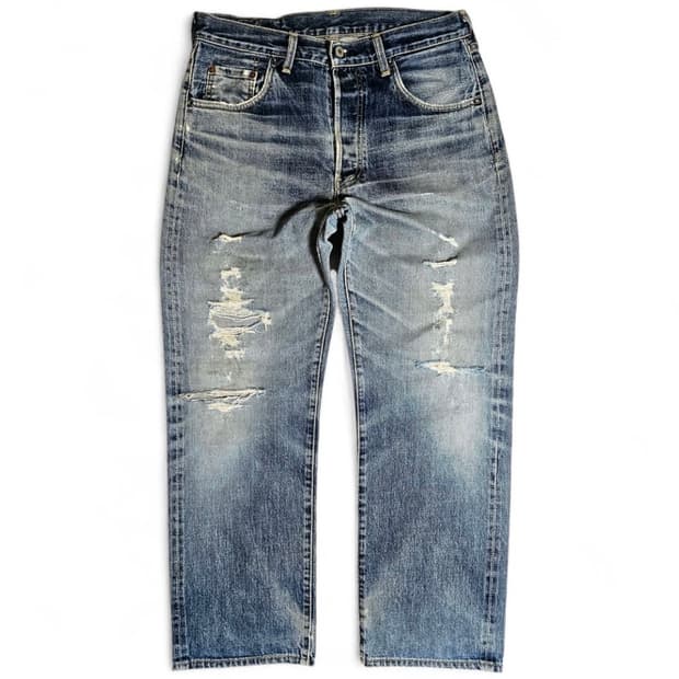 [32][리바이스]90's 일본판 LVC 503BXX 빅E 셀비지 데님