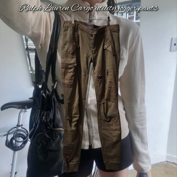 Ralph Lauren Cargo utility jogger pants