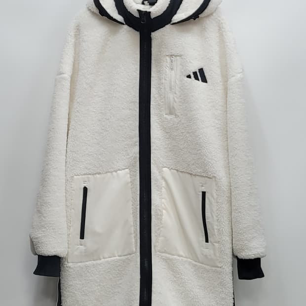 adidas 20FW 아디다스 어반 보아 후리스 세르파 롱 자켓 / S
