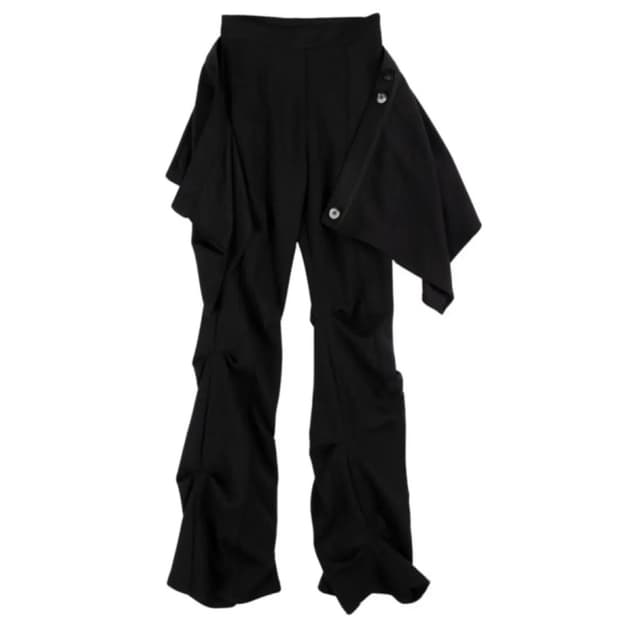 오호스 랩 오버 턱 팬츠 M(2size)