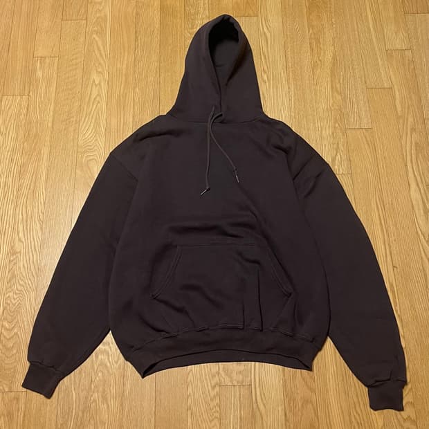 [XL] 00s 빈티지 러셀 후드 브라운