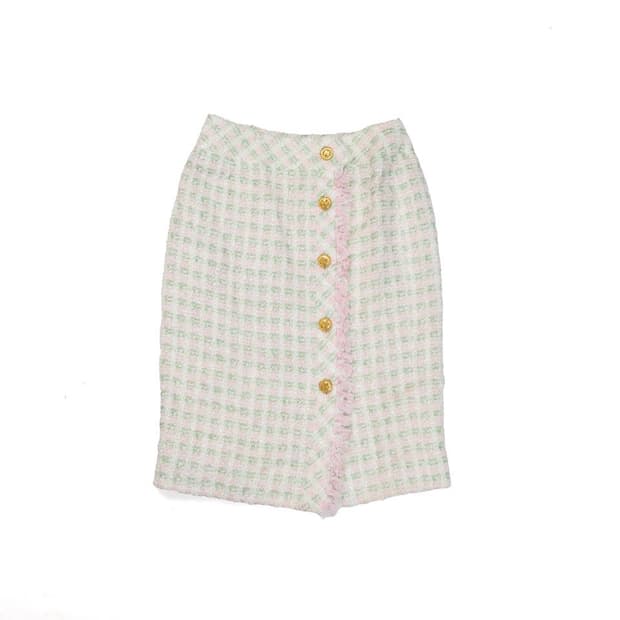 샤넬 Chanel Tweed Skirt