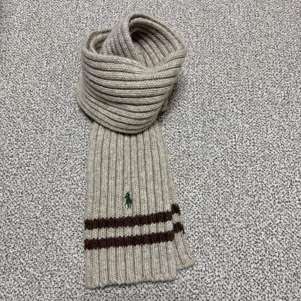 [캐시미어5,램스울65] 폴로 랄프로렌 이태리 머플러 목도리 [A]