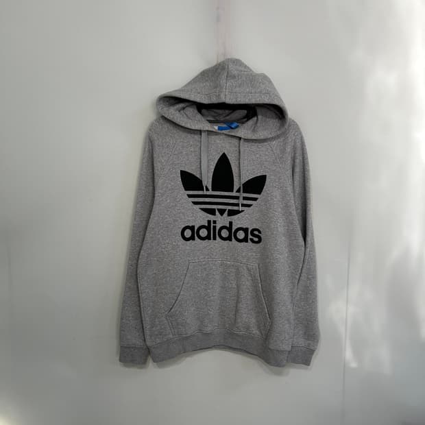 아디다스 남성 기모 후드티 100