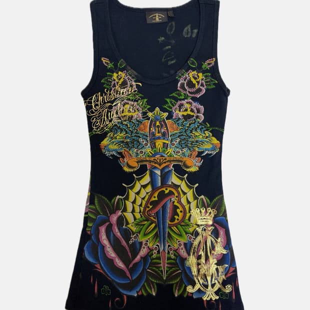 christian audigier 크리스찬 오디저 대대장 딱붙 큐빅나시