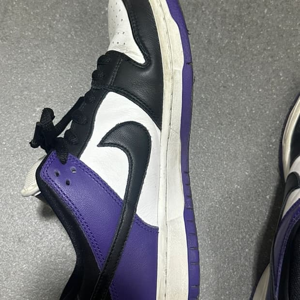 나이키 SB 덩크로우 프로 코트 퍼플 250