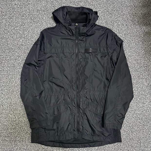 (M추천) 후부 FUBU 블랙 후드 바람막이 자켓