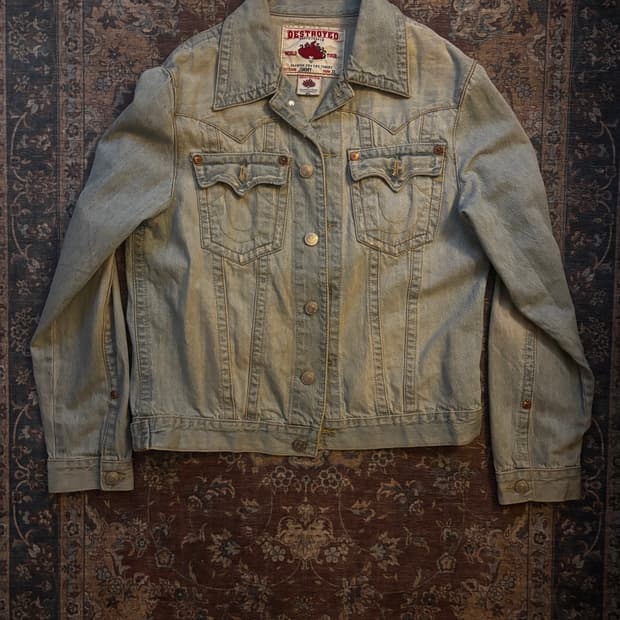 True Religion 트루릴리전 Jimmy World Tour 빈티지