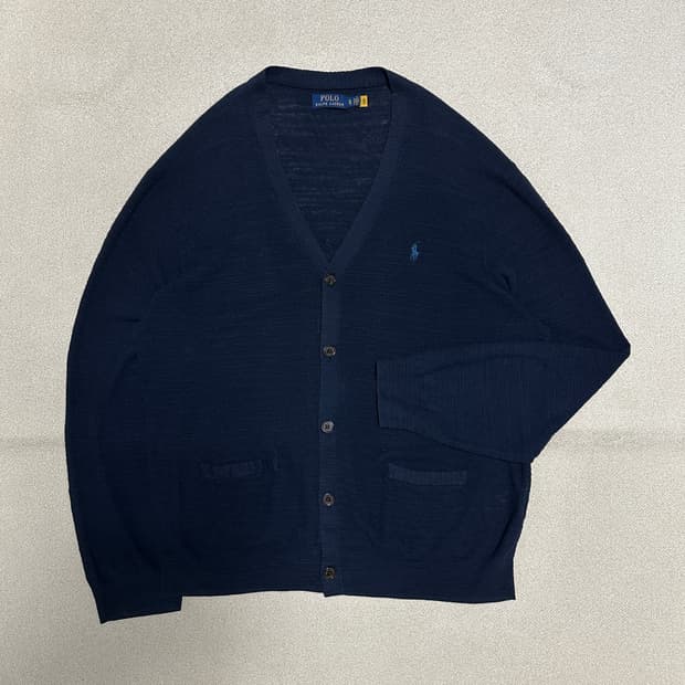 폴로 랄프 로렌 브이넥 가디건