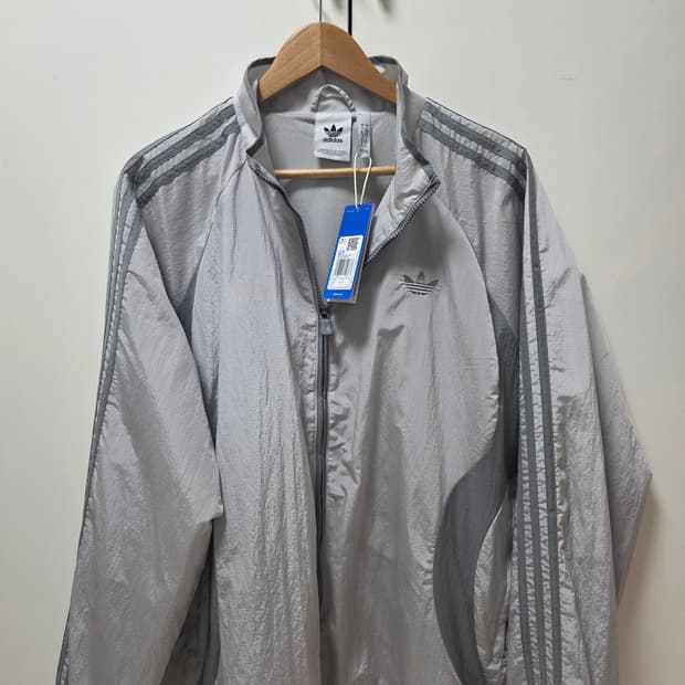 아디다스 2000s 우븐 트랙캅 그레이 [L]