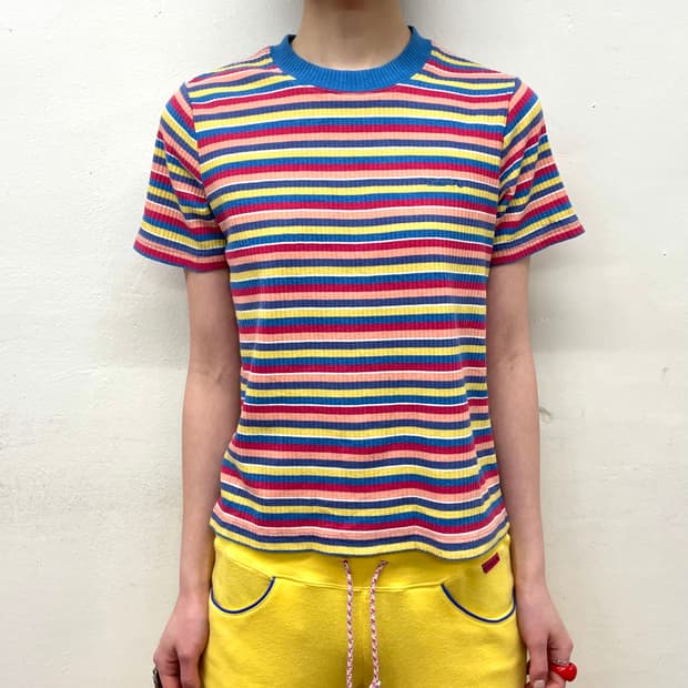 X Girl Rainbow Multi-T