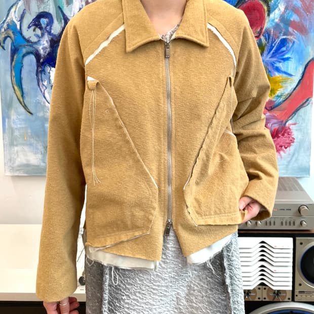 [M] sulvam 설밤 더블 레이어드 자켓